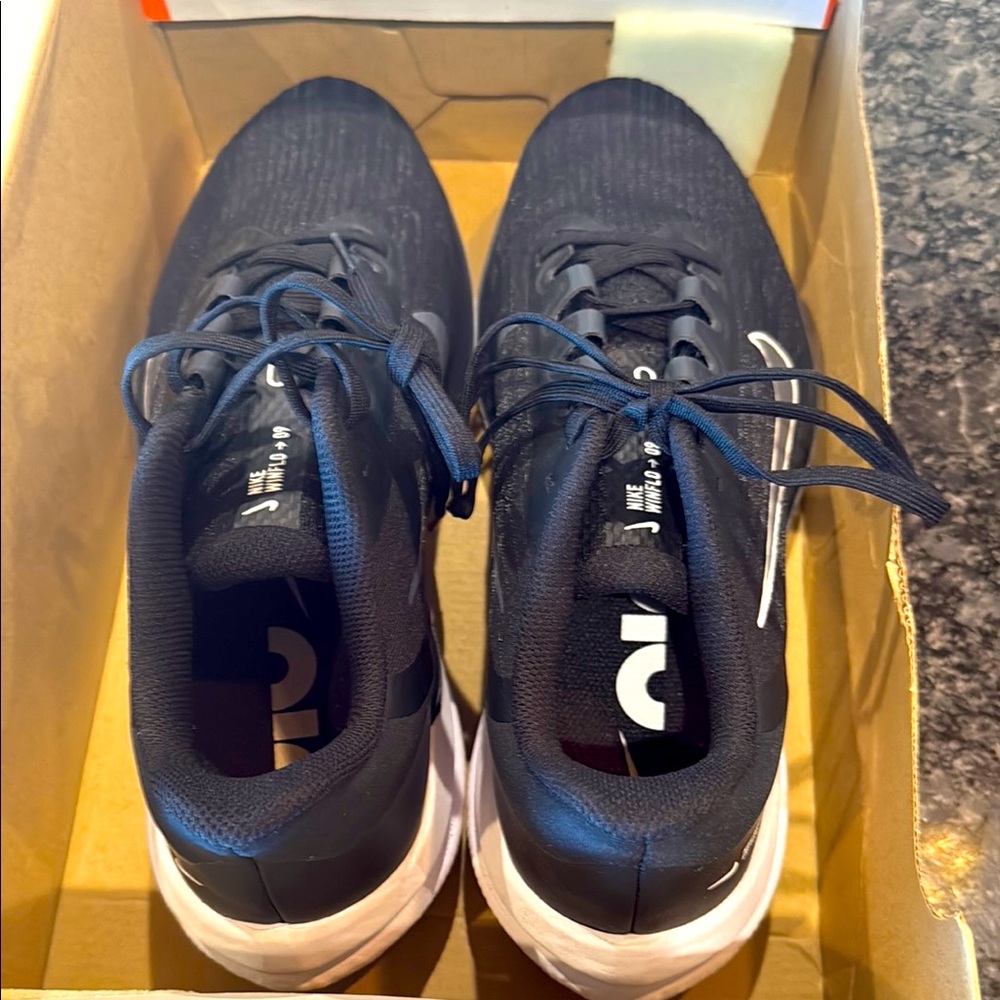 Nike Black and White Athletic Shoes